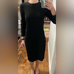Vince long-sleeve black dress Sz. XS